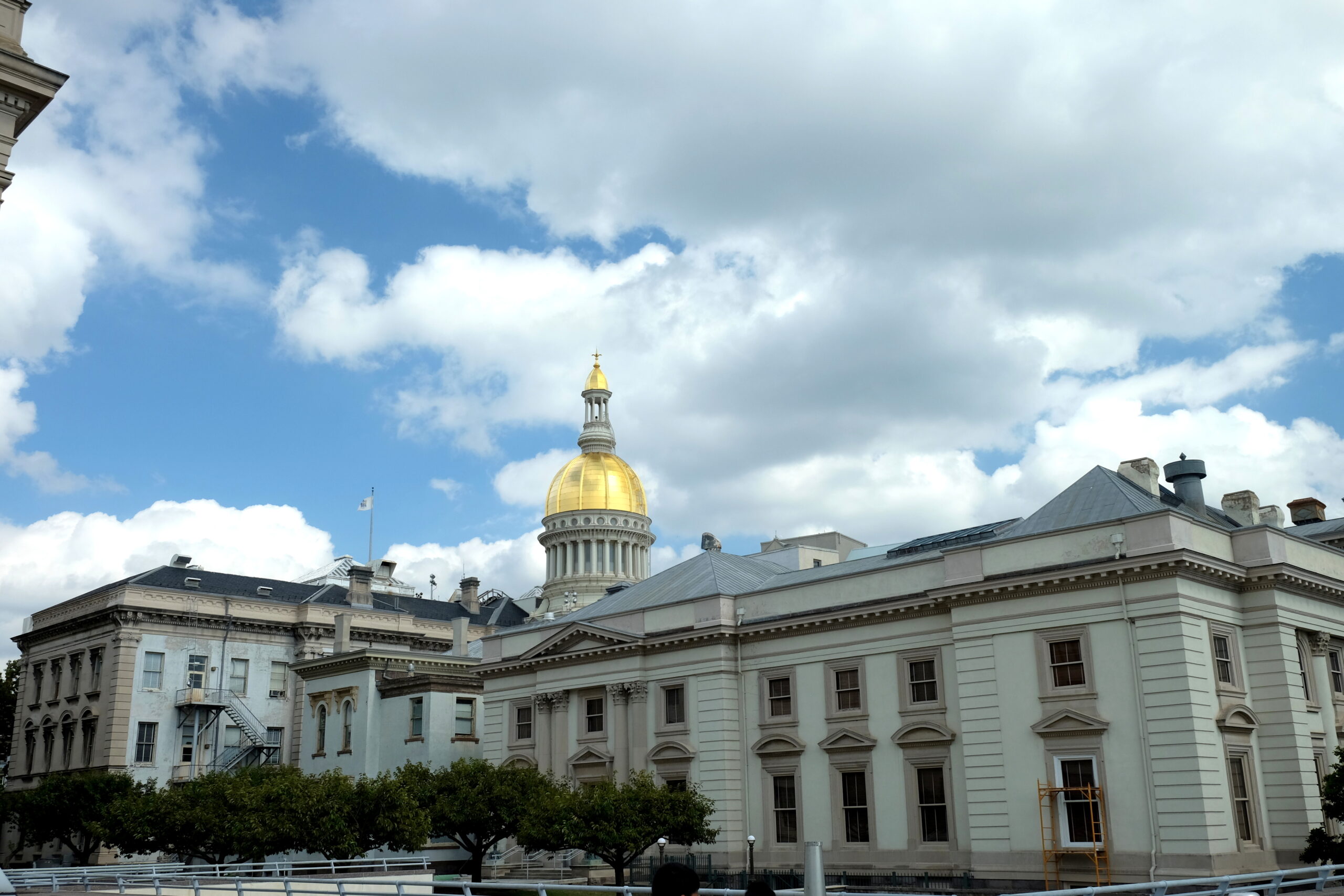The New Jersey State Capitol building in Trenton, New Jersey.